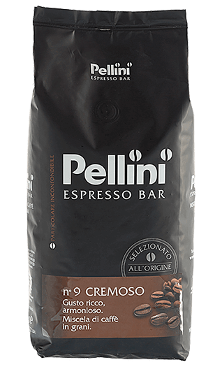 Pellini Caffe Espresso Bar N° 9 Cremoso 1kg Bohnen