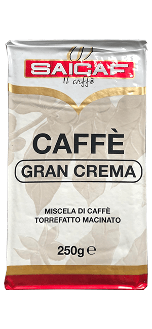 Saicaf Caffè Gran Crema gemahlen 250g Saicaf Caffè Gran Crema gemahlen 250g