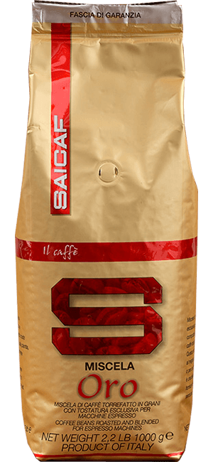 Saicaf Miscela Oro 1kg Bohnen Saicaf Miscela Oro 1kg Bohnen