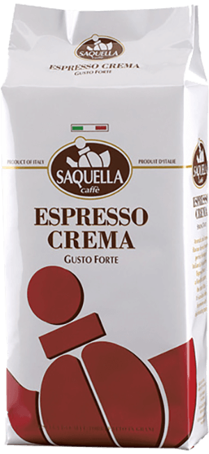 Saquella Crema Gusto Forte 1kg Bohnen