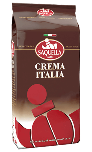 Saquella Crema Italia 1kg Bohnen