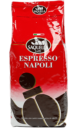 Saquella Caffe Napoli 1kg Bohnen