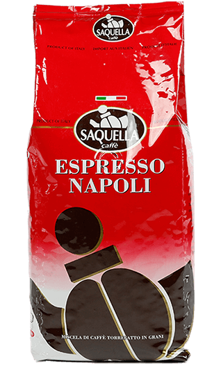 Saquella Kaffee Espresso Napoli 1kg Bohnen