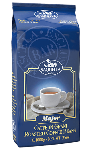 Saquella Caffe Miscela Esclusiva Major Bar 1kg Bohnen