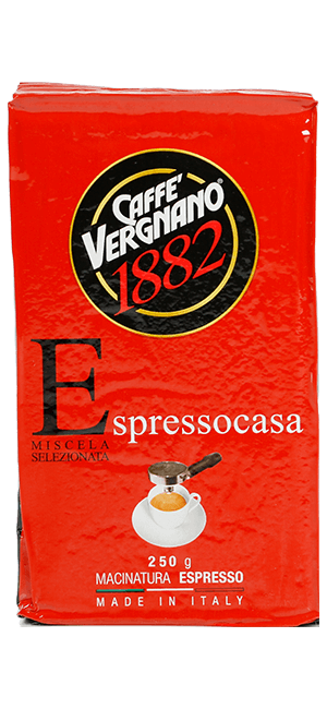 Vergnano Espresso Casa 250g gemahlen