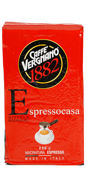 Vergnano Espresso Casa 250g gemahlen Vergnano Espresso Casa 250g gemahlen