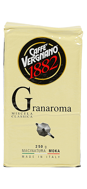 Vergnano Gran Aroma 250g gemahlen Vergnano Gran Aroma 250g gemahlen