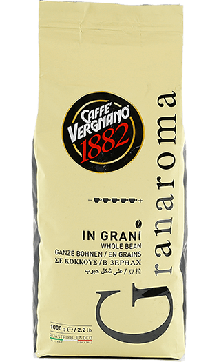 Vergnano Kaffee Espresso Gran Aroma 1kg Bohnen