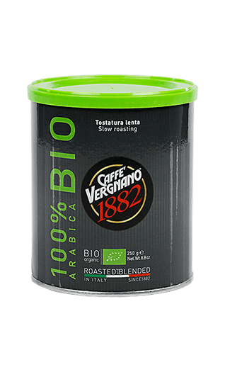 Vergnano Kaffee Espresso 100% Arabica Bio 250g gemahlen Dose