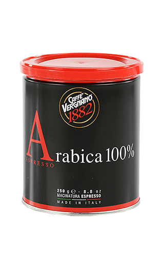 Vergnano Caffe Arabica 100% gemahlen 250g Dose