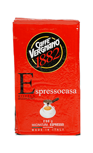 Vergnano Kaffee Espresso Espresso Casa 250g gemahlen