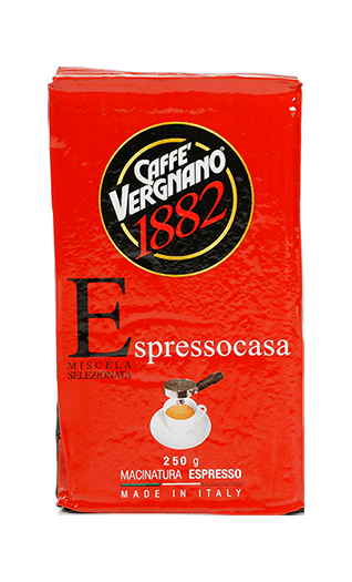 Vergnano Kaffee Espresso Espresso Casa gemahlen 250g