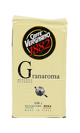 Vergnano Kaffee Espresso Gran Aroma gemahlen 250g