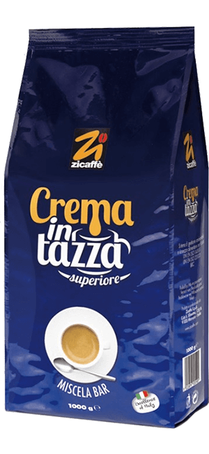 Zicaffe Crema in Tazza Superiore 1kg Bohnen