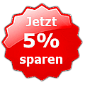 Jetzt 5% billiger Jetzt 5% sparen